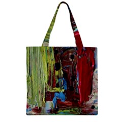 Point Of View 9 Zipper Grocery Tote Bag by bestdesignintheworld