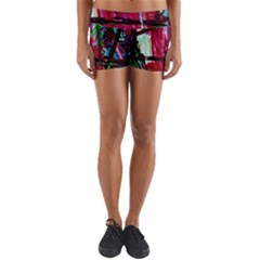 Sacred Knowledge 9 Yoga Shorts by bestdesignintheworld