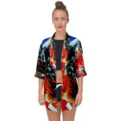 Mixed Feelings 4 Open Front Chiffon Kimono by bestdesignintheworld