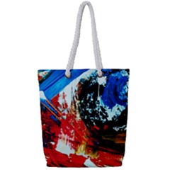 Mixed Feelings 4 Full Print Rope Handle Tote (small) by bestdesignintheworld