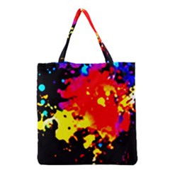 Colorfulpaintsptter Grocery Tote Bag