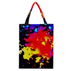 Colorfulpaintsptter Classic Tote Bag by flipstylezfashionsLLC