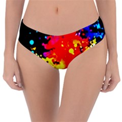 Colorfulpaintsptter Reversible Classic Bikini Bottoms by flipstylezfashionsLLC