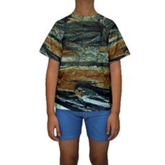 Tree In Highland Park Kids  Short Sleeve Swimwear by bestdesignintheworld