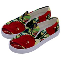 Irish Clock Kids  Canvas Slip Ons by bestdesignintheworld