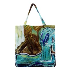 Horsey Toy Grocery Tote Bag