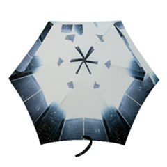 Portrait Panther Mini Folding Umbrellas by Modern2018