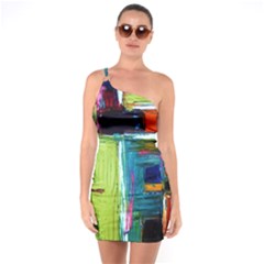 Marakesh 3 One Soulder Bodycon Dress by bestdesignintheworld