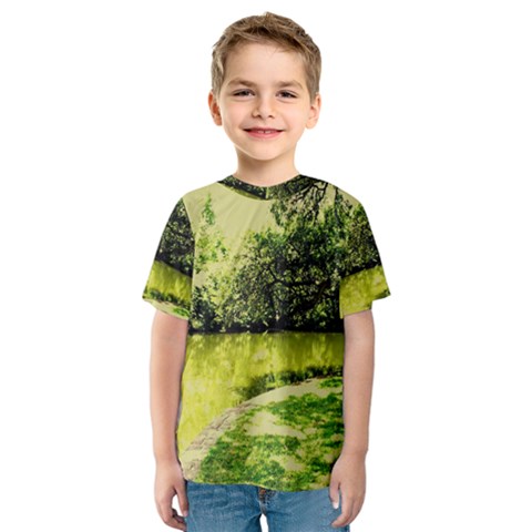 Lake Park 9 Kids  Sport Mesh Tee by bestdesignintheworld