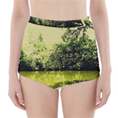 Lake Park 9 High-waisted Bikini Bottoms by bestdesignintheworld