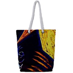 Cryptography Of The Planet 2 Full Print Rope Handle Tote (small) by bestdesignintheworld