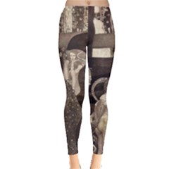 Jurisprudence - Gustav Klimt Leggings  by Valentinaart