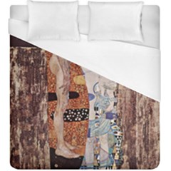 The Three Ages Of Woman- Gustav Klimt Duvet Cover (king Size) by Valentinaart