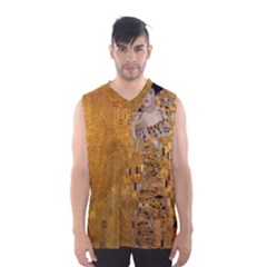 Adele Bloch-bauer I - Gustav Klimt Men s Basketball Tank Top by Valentinaart