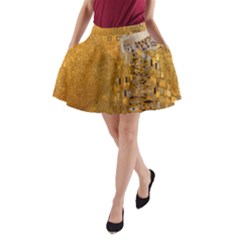 Adele Bloch-bauer I - Gustav Klimt A-line Pocket Skirt by Valentinaart