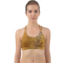 Adele Bloch-bauer I - Gustav Klimt Back Web Sports Bra by Valentinaart