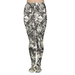 Four Horsemen Of The Apocalypse - Albrecht Dürer Women s Tights by Valentinaart