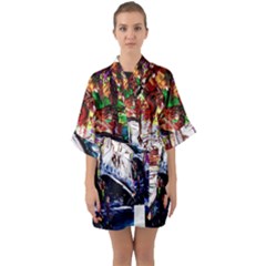 Gatchina Park Quarter Sleeve Kimono Robe by bestdesignintheworld