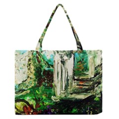 Gatchina Park 3 Zipper Medium Tote Bag by bestdesignintheworld