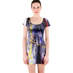 Egg In The Duck   Needle In The Egg 7 Short Sleeve Bodycon Dress by bestdesignintheworld