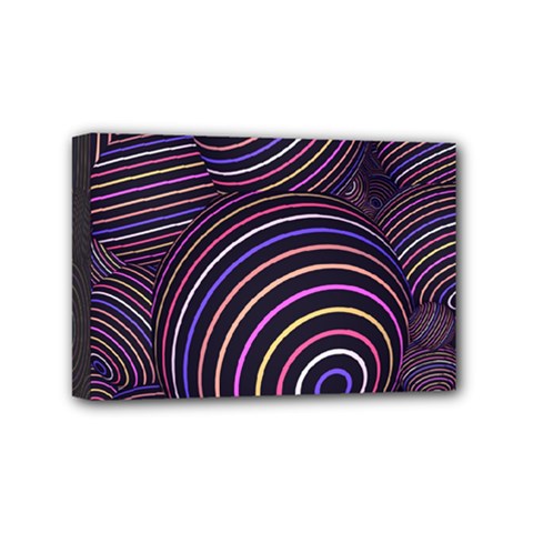 Abtract Colorful Spheres Mini Canvas 6  x 4 