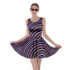 Abtract Colorful Spheres Skater Dress