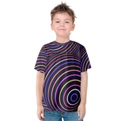 Abtract Colorful Spheres Kids  Cotton Tee