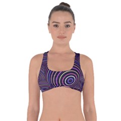 Abtract Colorful Spheres Got No Strings Sports Bra