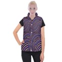 Abtract Colorful Spheres Women s Button Up Vest View1