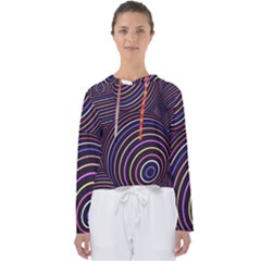 Abtract Colorful Spheres Women s Slouchy Sweat
