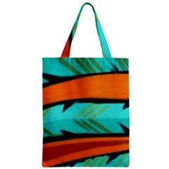 Abstract Art Artistic Zipper Classic Tote Bag by Modern2018