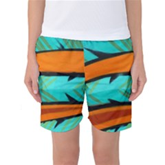 Abstract Art Artistic Women s Basketball Shorts by Modern2018