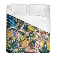 Abstract Art Berlin Duvet Cover (full/ Double Size) by Modern2018