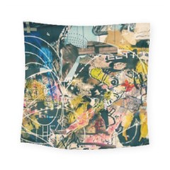 Abstract Art Berlin Square Tapestry (small) by Modern2018