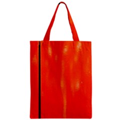 Abstract Orange Zipper Classic Tote Bag by Modern2018