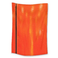 Abstract Orange Large Tapestry by Modern2018