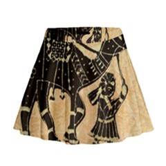 Antique Apparel Art Mini Flare Skirt by Modern2018