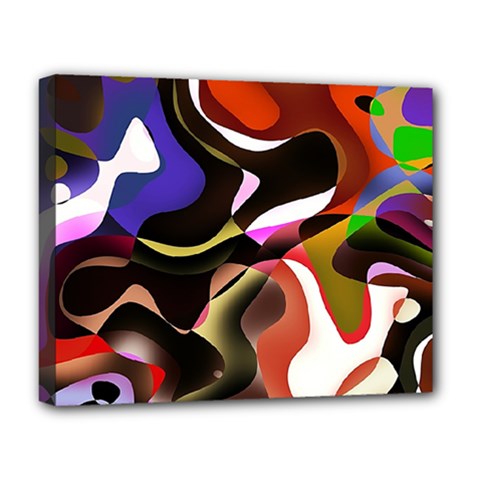 Abstract Full Colour Background Deluxe Canvas 20  X 16   by Modern2018