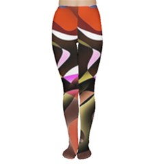 Abstract Full Colour Background Women s Tights by Modern2018