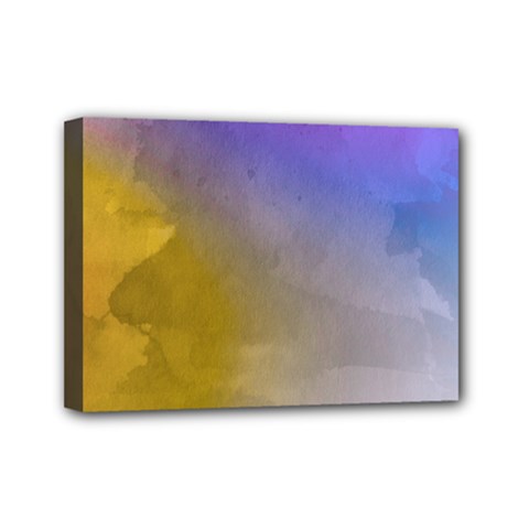 Abstract Smooth Background Mini Canvas 7  X 5  by Modern2018