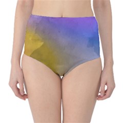 Abstract Smooth Background Classic High-waist Bikini Bottoms by Modern2018