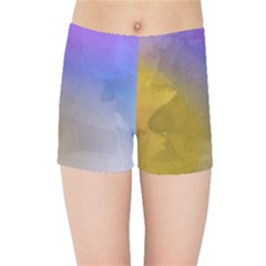 Abstract Smooth Background Kids Sports Shorts