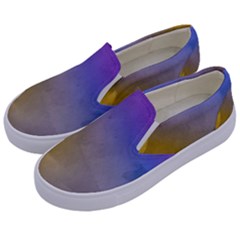 Abstract Smooth Background Kids  Canvas Slip Ons by Modern2018