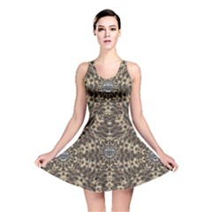 I Am Big Cat With Sweet Catpaws Decorative Reversible Skater Dress by pepitasart