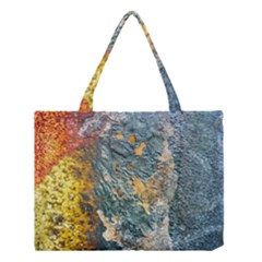 Colorful Abstract Texture  Medium Tote Bag