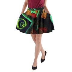 Girls Curiousity 12 A-line Pocket Skirt by bestdesignintheworld