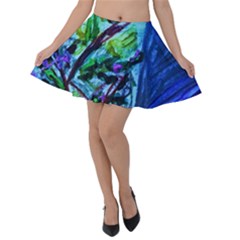 House Will Be Built 1 Velvet Skater Skirt