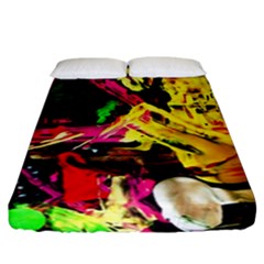 Spooky Attick 1 Fitted Sheet (california King Size) by bestdesignintheworld