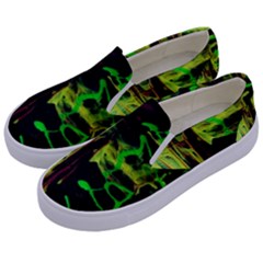 Spooky Attick 6 Kids  Canvas Slip Ons by bestdesignintheworld