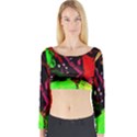 Spooky Attick 8 Long Sleeve Crop Top View1